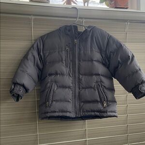 GAP Charcoal Puffer Jacket for Kids